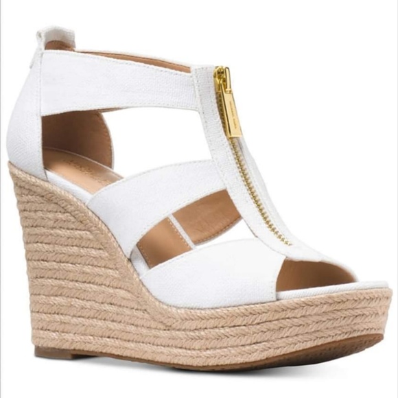 MICHAEL Michael Kors Damita Platform Wedge Sandals - Picture 3 of 4